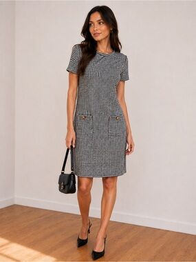 Zara | Dresses | Zara Knit Dress With Pearl Fringe Size L | Poshmark